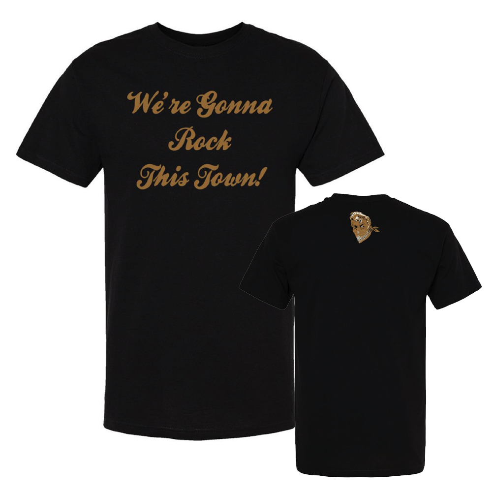 Rock This Town Tee with Bandit Logo