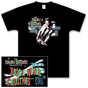 Brain Setzer Orchestra - Boogie Woogie Christmas Tee