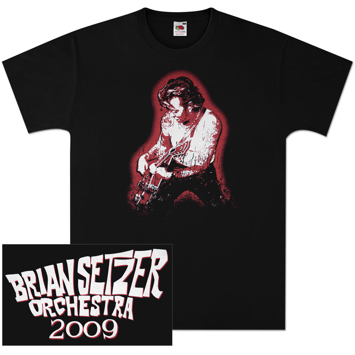 Brain Setzer Orchestra - Big Band 2009 Tee