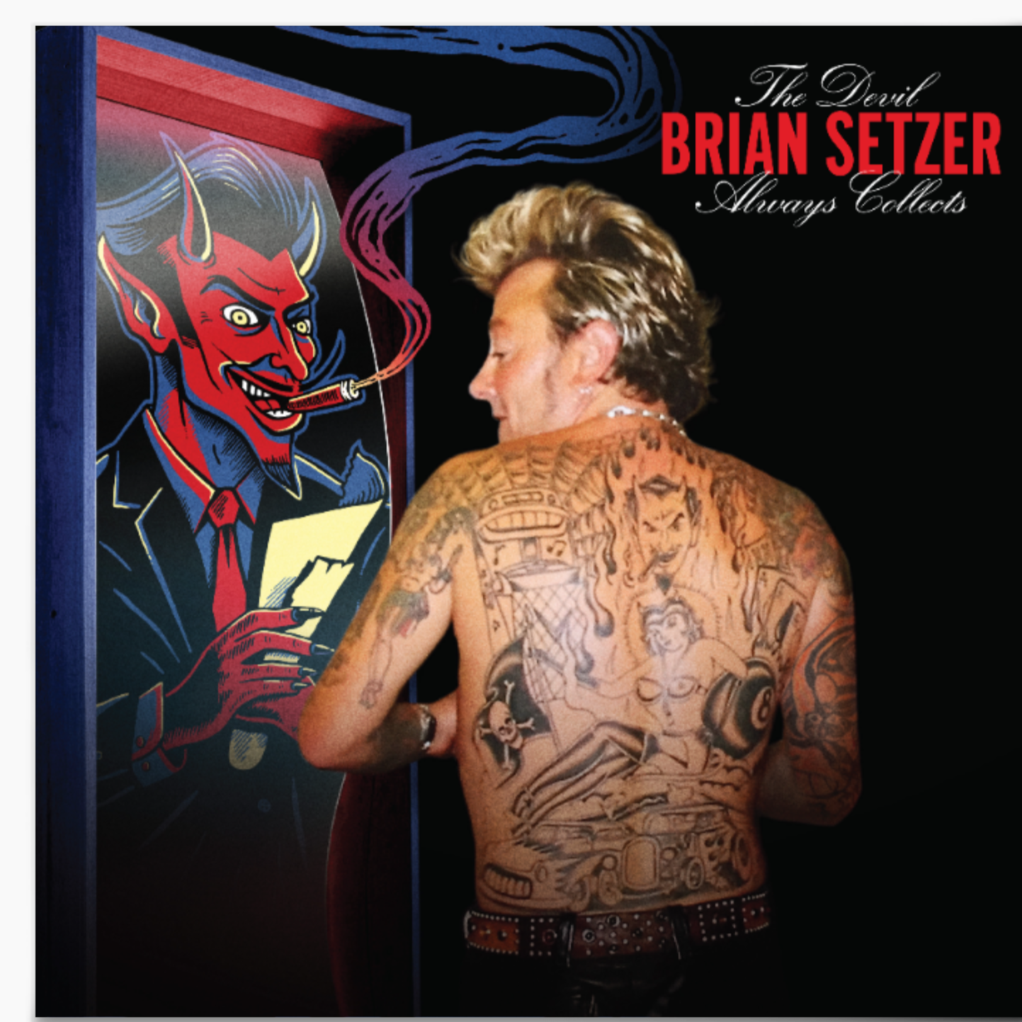 Brian Setzer "The Devil Always Collects" CD