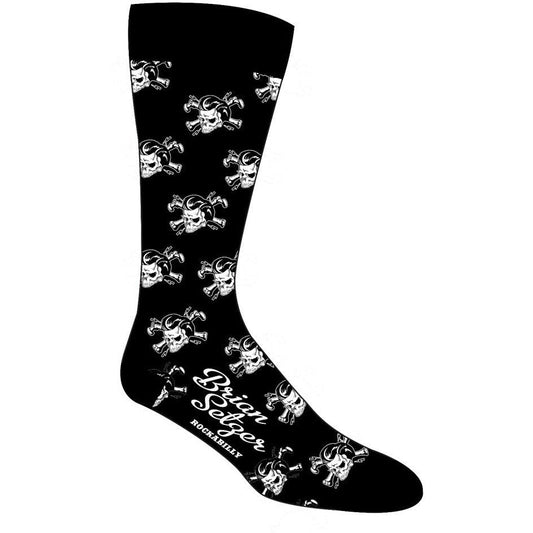 Brian Setzer - Rockabilly Skull Dress Socks