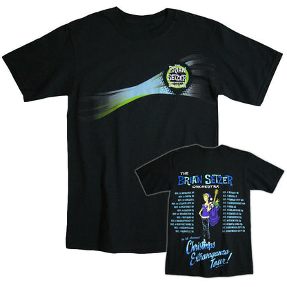 Brian Setzer - 5th Xmas Extravaganza Tour T-Shirt