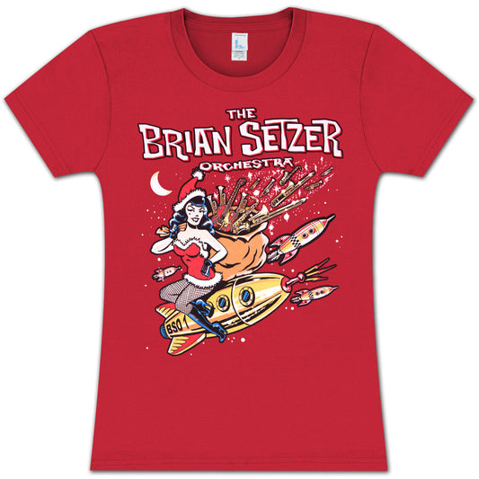 Brian Setzer - Christmas 2012 Ladies' T-Shirt