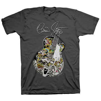 Brian Setzer - Dragon Guitar T-Shirt