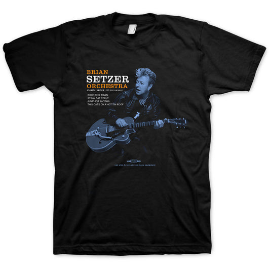 Brian Setzer - Jazz Photo T-Shirt