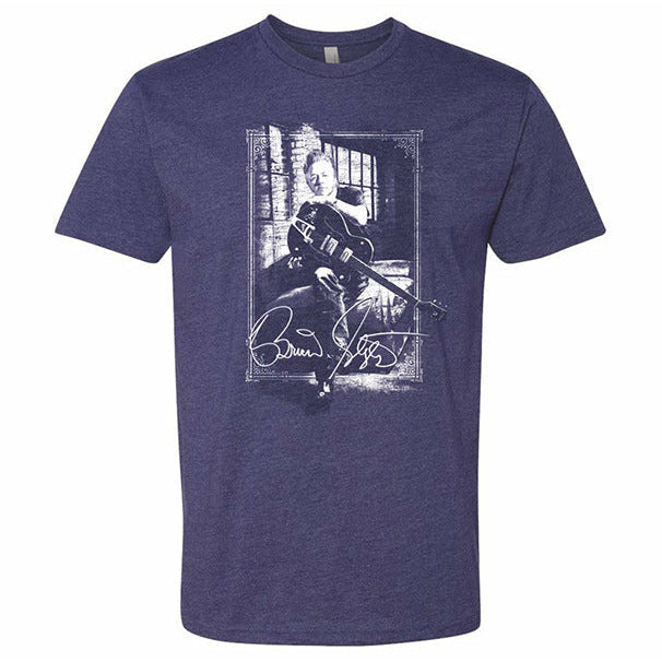 Brian Setzer - Posterized Setzer T-Shirt