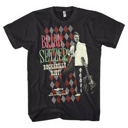 Brian Setzer - Rockabilly Riot All Original T-Shirt