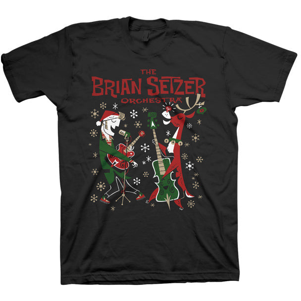 Brian Setzer - Rockin Rudolph 2015 Tour T-Shirt