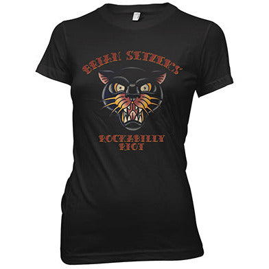 Brian Setzer - Ladies Panther T-Shirt